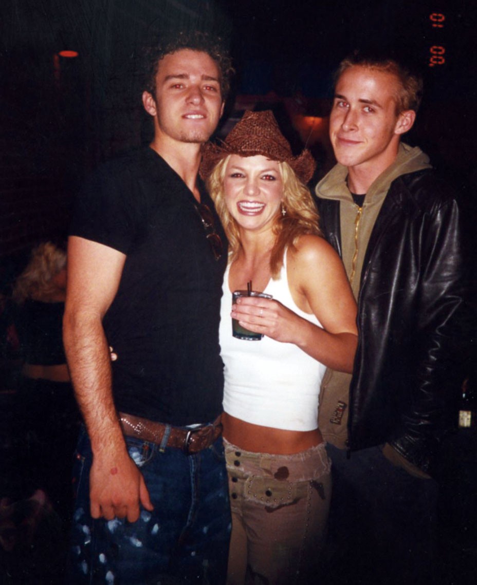 Justin Timberlake, Britney Spears a Ryan Gosling